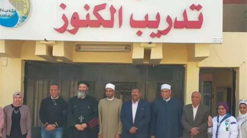 شركة مياه قنا تبث رسائل وورش عمل لزيادة الوعى المائي