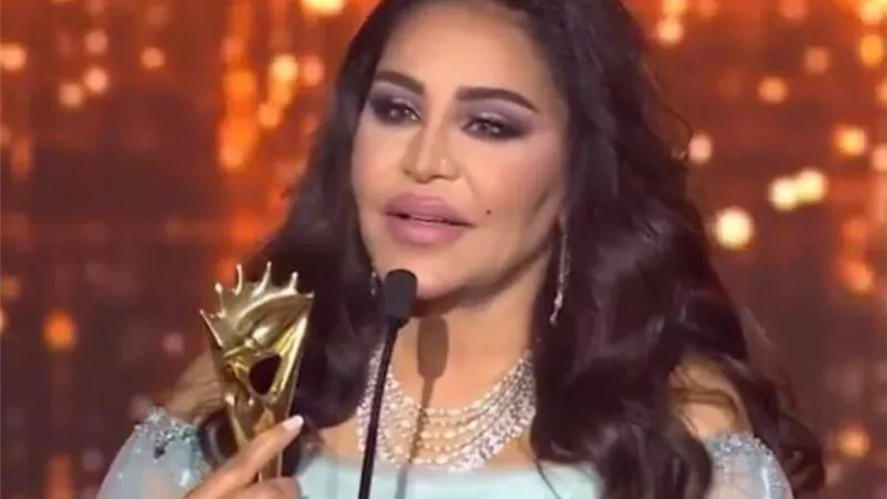 بالفيديو .. أحلام متوترة في حفل 