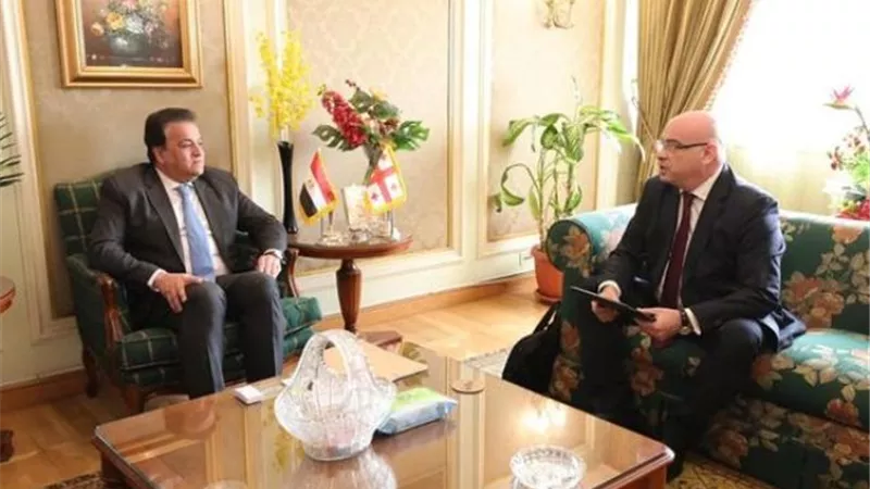 وزير التعليم العالي يستقبل سفير جورجيا بالقاهرة لبحث سُبل التعاون العلمي بين البلدين