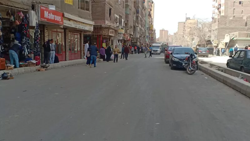 محافظ الجيزة يتابع اعمال رصف وتطوير محاور اللبيني وعثمان محرم والتحرير