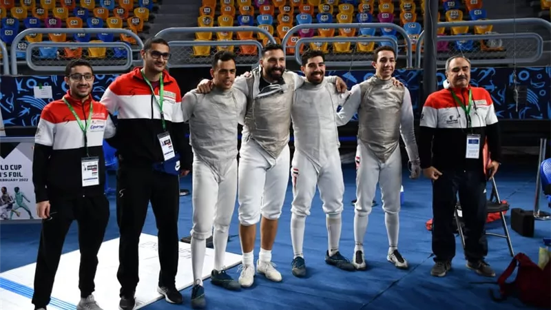 تعرف على ترتيب منتخب سلاح السيف للرجال فى كأس العالم بالمجر