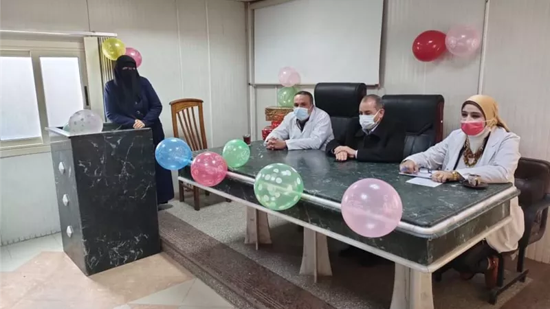 مدير التأمين الصحى يشهد احتفالية عيد الام بمستشفى المبرة بالزقازيق