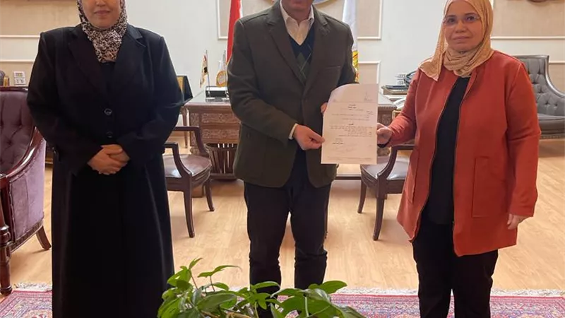 رئيس جامعة الزقازيق يعين د.مرفت الباز وكيلاً لكلية التربية الرياضية بنات