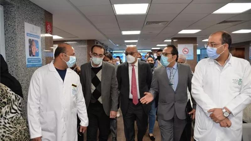 التجربة الصحية المصرية بالاسماعيلية أعجبت السفير الفلبينى