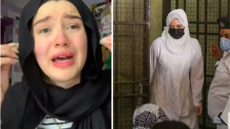 محاكمة حنين حسام بتهمة الاتجار بالبشر