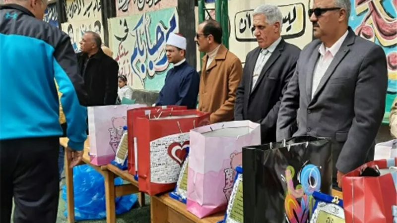وكيل الرياضة بالقليوبية يشارك فى احتفالات عيد الام بمركز شباب الرملة