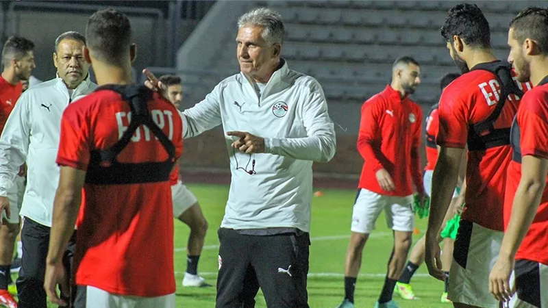 السماح للإعلاميين بحضور 15 دقيقة في مران منتخب مصر اليوم