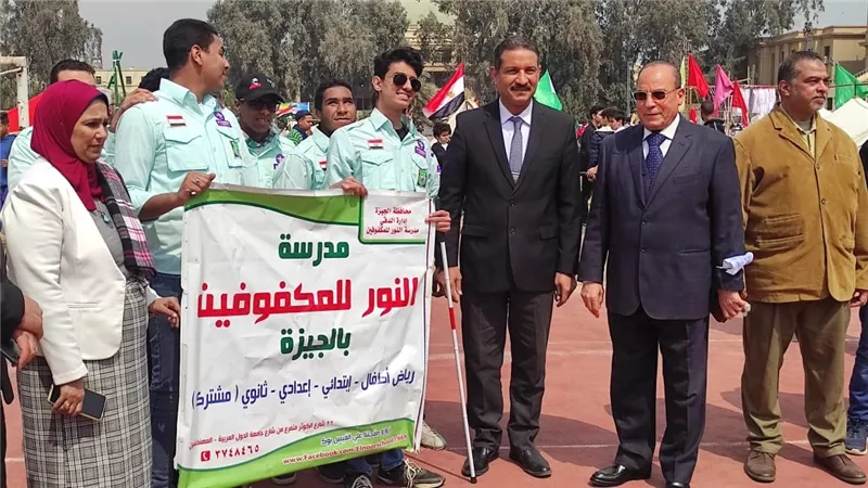 سلومة في المهرجان الكشفي السنوي السادس بملاعب السعيدية