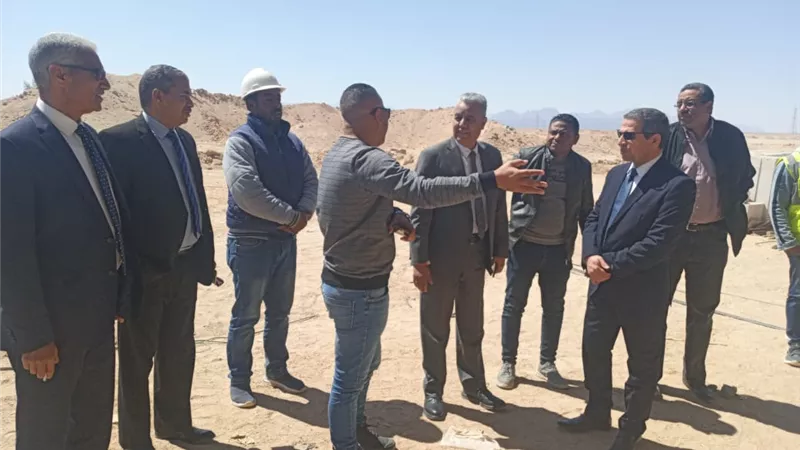 رئيس جامعة جنوب الوادى يتفقد مبنى السياحة والفنادق الجديد بفرع الغردقة