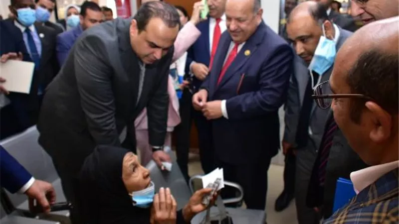 رئيس الرعاية الصحية يستقبل وفد لجنة الصحة بمجلس النواب لتفقد المنشآت الصحية بالأقصر