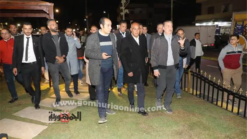 محافظ المنوفية يتفقد ممشي الشهداء الجديد ومعرض 
