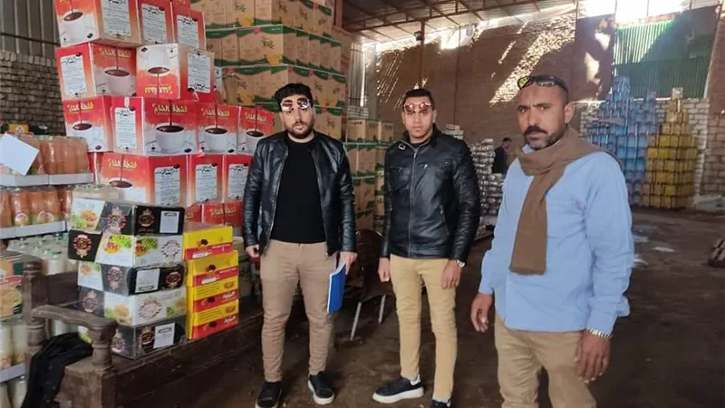 حمله تفتيش صحيه على محال الفشن
