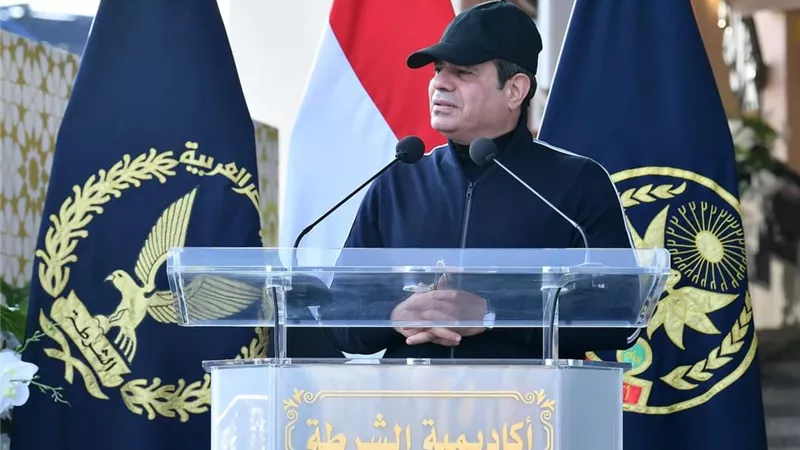 الرئيس السيسي: البناء العشوائي على الأراضي الزراعية يجبرنا على الخروج إلى المدن الجديدة