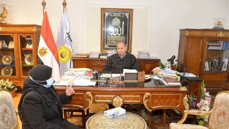 متابعة أعمال الخطة الاستثمارية بمركز شباب سفاجا
