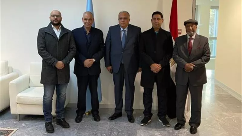 برلمانى يستعرض حقوق الإنسان فى الخارج بحضور مندوب مصر بالامم المتحدة