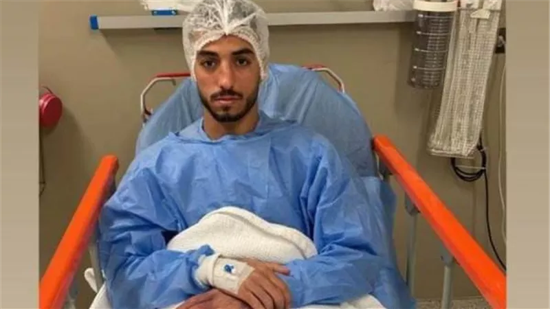 محمد عبدالمنعم يجرى جراحة الانف