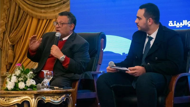 المشاركون فى ملتقي التغيرات المناخية يناقشون سُبل السعي نحو تحقيق التعاون والتشبيك بين القطاعات