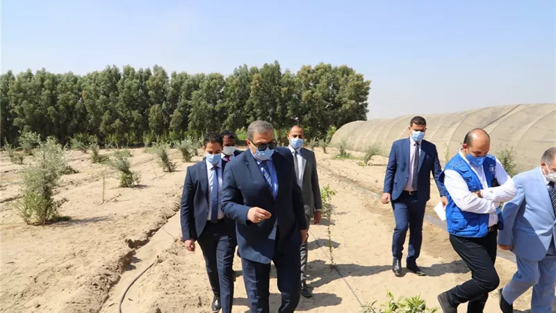 سعفان يتفقد مركز تدريب 