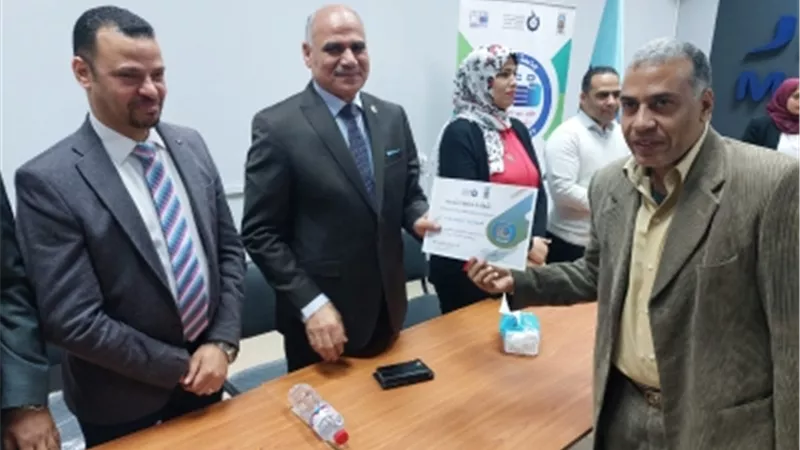 رئيس جامعة الأقصر يشهد ختام المعسكر التدريبي الأول لمكتب تايكو (TICO)