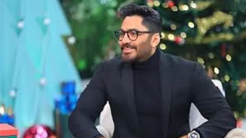 تامر حسنى يحمس جمهوره بعمل فنى جديد