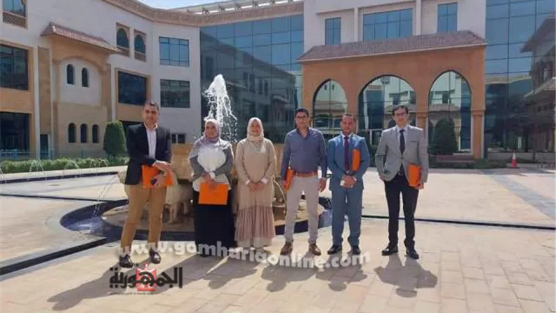 مركز تطوير الوافدين ممثلاً للأزهر الشريف في زيارة مؤسسة البحث العلمي بدولة الإمارات