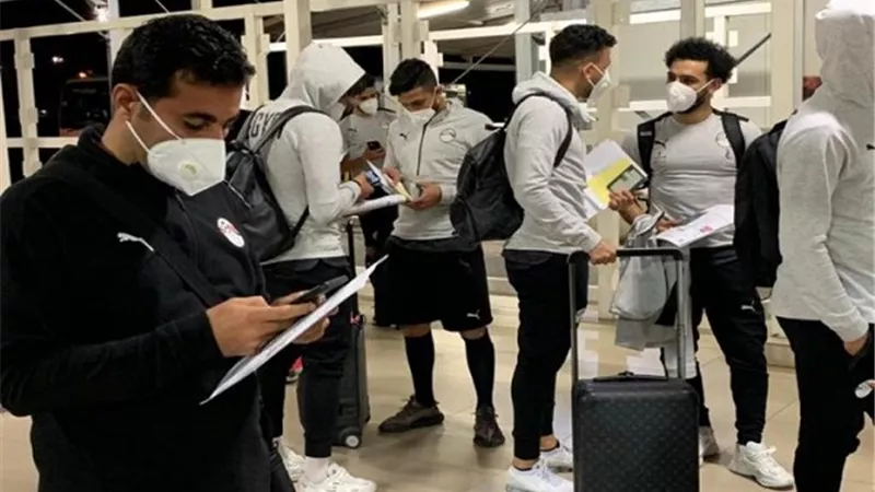 بعثة منتخب مصر تطير الى السنغال
