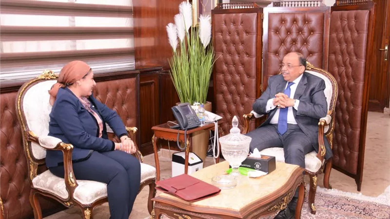 شعراوي يبحث مع مسئولة برنامج الأغذية العالمي بالقاهرة ملفات التعاون المشترك