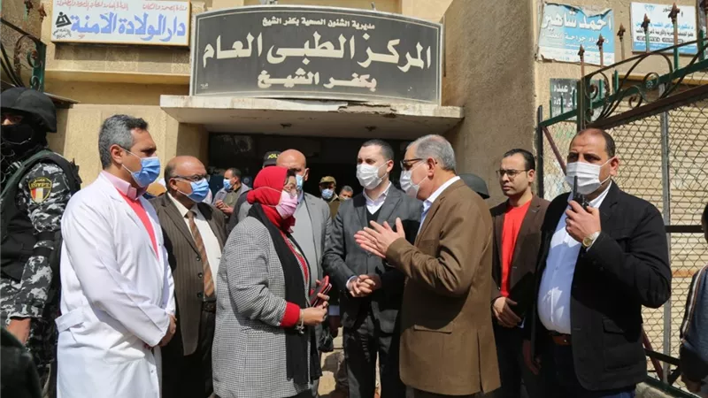 محافظ كفر الشيخ يطلق الحملة القومية لتطعيم نصف مليون طفل ضد شلل الأطفال