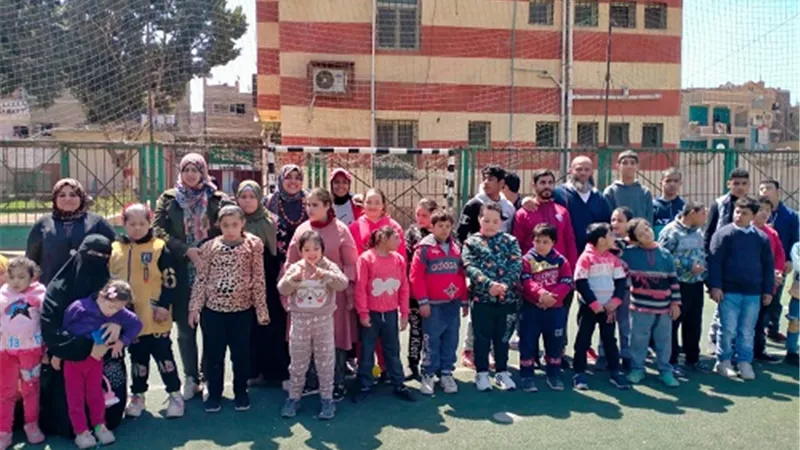 تنفيذ مهرجان رياضى ترويحى لـ