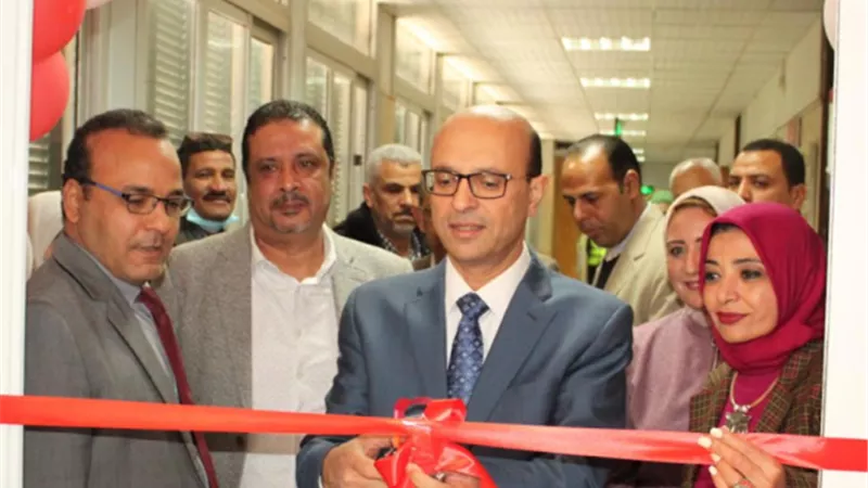 جامعة اسيوط تشهد افتتاح مشروع تطوير معمل الكروموسومات والبيولوجيا الجزيئية STDF 12457