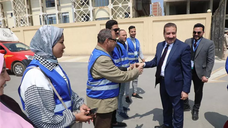 محافظ المنوفية يشهد إنطلاق قافلة 