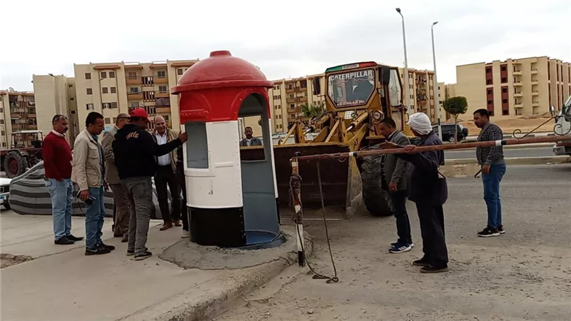 10صور ترصد إزالة المخلفات والباعة الجائلين من المدن الجديدة