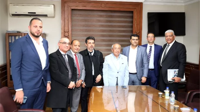 نقيب المهندسين يلتقي الوفد الليبي الممثل للغرفة التجارية الاقتصادية.. ويؤكد على عمق العلاقات المصرية الليبية