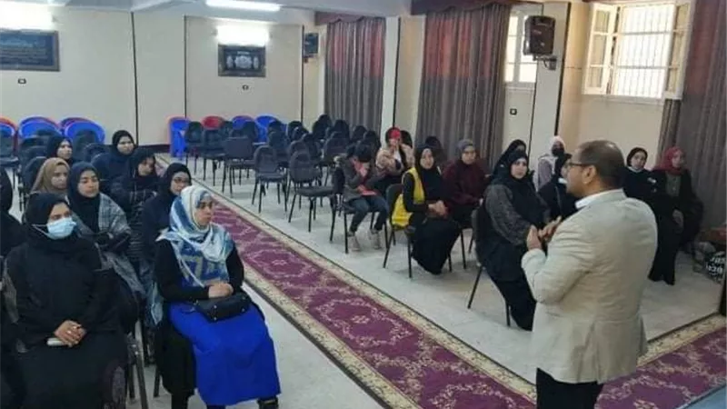 ندوة أخلاقنا حياة وملتقي حرفي لتعليم فن التفصيل بالباترون بمركز شباب أبوكبير