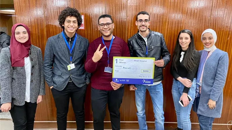 جامعة أسيوط تحقق المركز الأول على مستوى الجمهورية في تراك المستشفيات الذكية