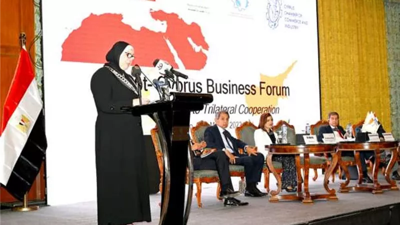 نيفين جامع : الحكومة المصرية حريصة على تقديم الدعم والمساندة لمجتمع الأعمال القبرصي