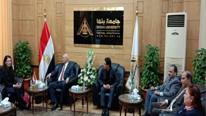 سوسه: جامعة بنها تسعى الى نشر الوعى بالمنح والمشاريع الدولية لاستفادة الباحثين