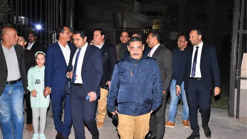 وفد لجنة النقل والمواصلات بمجلس النواب يتفقد ميناء الحمراوين.. بالصور