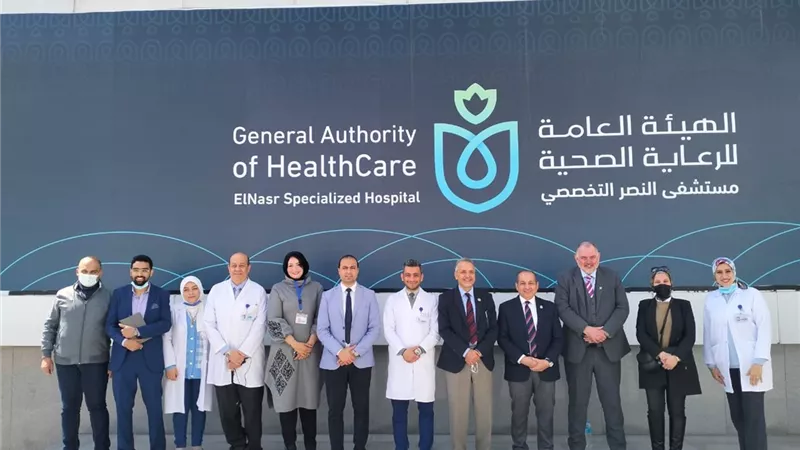 هيئة الرعاية الصحية: زيارة وفد من الكلية الملكية للأطباء والجراحين بجلاسكو للمنشآت الصحية للهيئة ببورسعيد