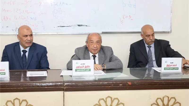 انتخاب هيئة مكتب شعبة الهندسة الكيميائية والنووية بالمهندسين بحضور النبراوى