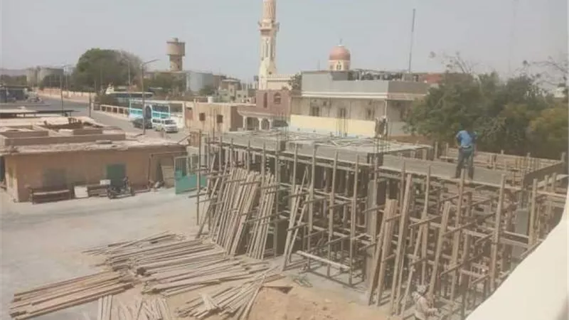 متابعة استكمال رفع كفاءة مبنى الحملة الميكانيكية التابع لمحلية القصير