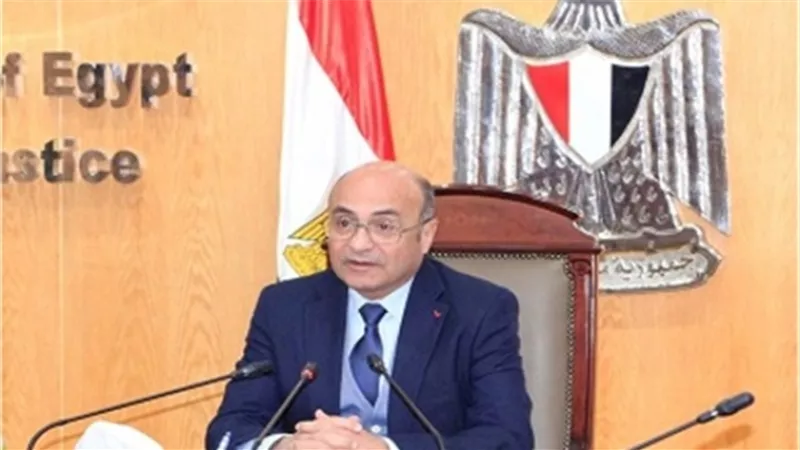 وزير العدل: تصدينا لأزمة تسجيل ملكية العقارات تنفيذا للتوجيه الرئاسي بالتيسير على المواطن