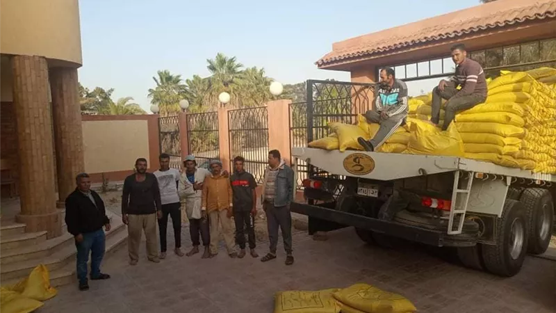وصول بذور الذهب الأبيض .. بدء موسم زراعة القطن في الإسماعيلية ..صور