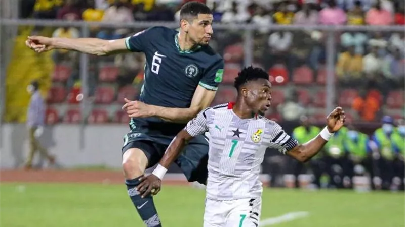 أهداف مباراة نيجيريا وغانا بتصفيات كأس العالم 2022 .. فيديو