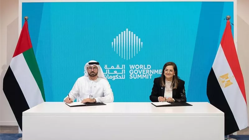 مصر والإمارات توقعان مذكرة تفاهم لتمديد الشراكة الاستراتيجية في التحديث الحكومي