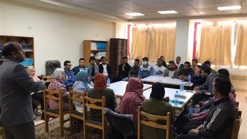 جامعة بنى سويف التكنولوجية تشارك في معسكر