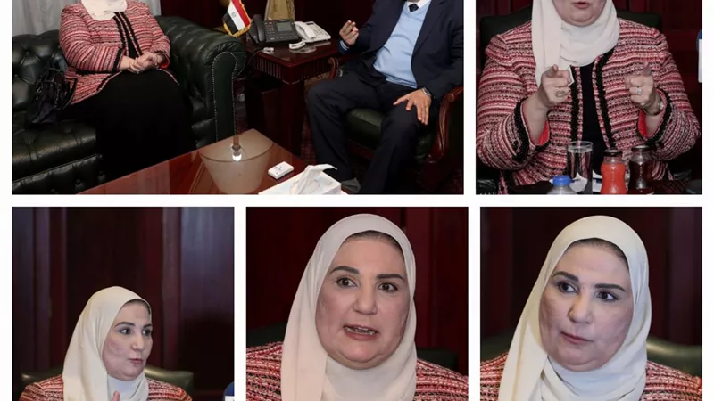وزيرة التضامن:الرئيس السيسي يولي اهتماما غير مسبوق بالحفاظ على كيان الأسرة