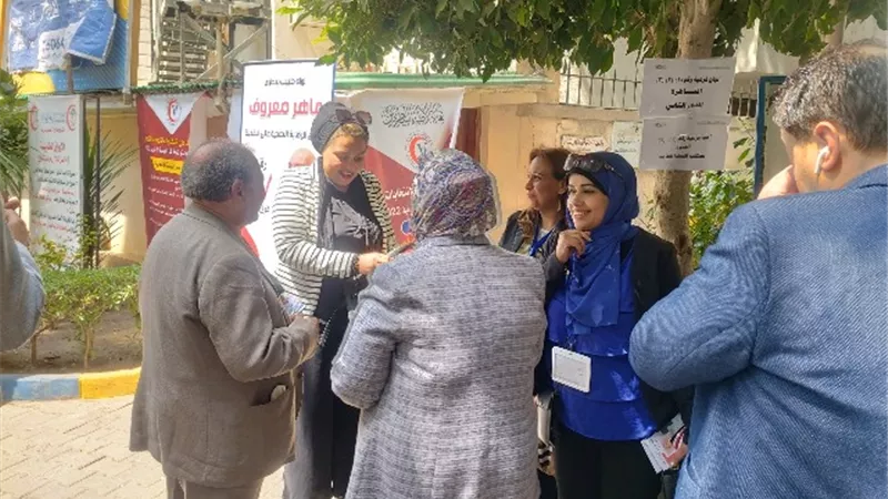 استمرار التصويت بانتخابات التجديد النصفى للبيطريين