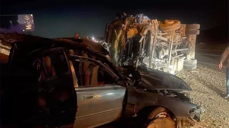 مصرع 5 لاعبين في حادث مروري مروع بأربيل في العراق
