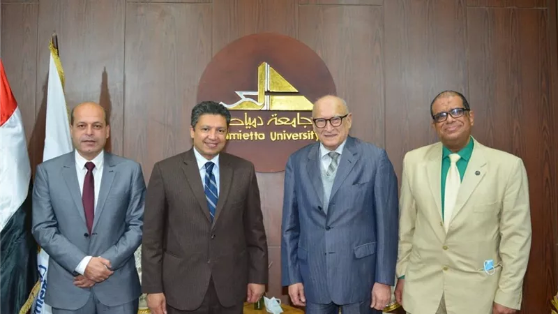 مؤتمر علمي مشترك بين جامعة دمياط وهيئة سلامة الغذاء